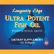 Ultra Potent Pharmaceutical Grade Fish Oil Label